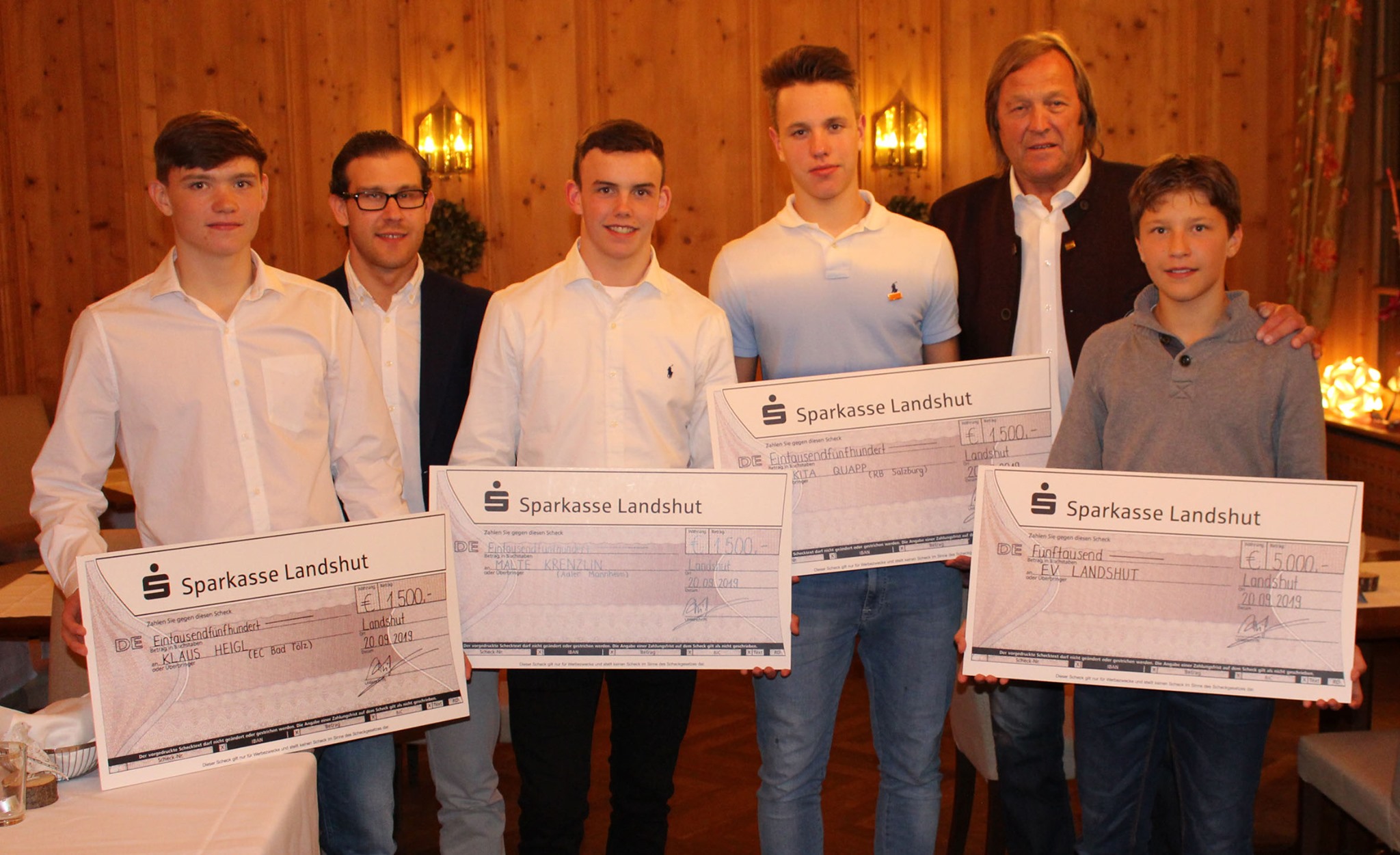 Malte Krenzlin als bester Verteidiger Jungadler Mannheim