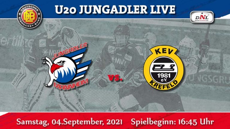 Read more about the article DNL- Lasst die Spiele beginnen. Jungadler gegen Krefeld am Wochenende.