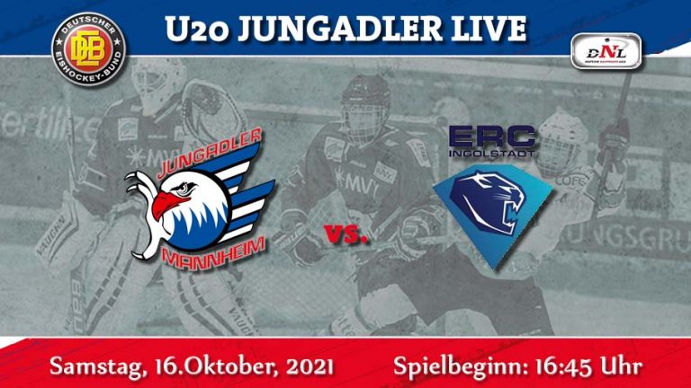 Read more about the article DNL- Jungadler gegen Panther. Spitzenspiel gegen den ERC Ingolstadt