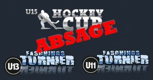 Read more about the article Absage U15- Hockey Cup und Faschingsturnier