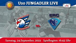 Read more about the article DNL: Zwei Spiele, eine Reise. Jungadler treffen auf den ERC Ingolstadt.